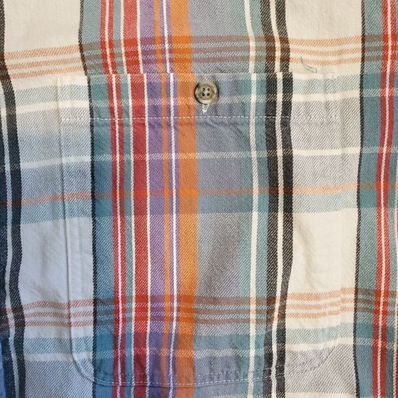 St John's Bay Plaid Shirt Perfectly Broken In Men's XL Neck 17 - 17.5 | EUC - Picture 3 of 4